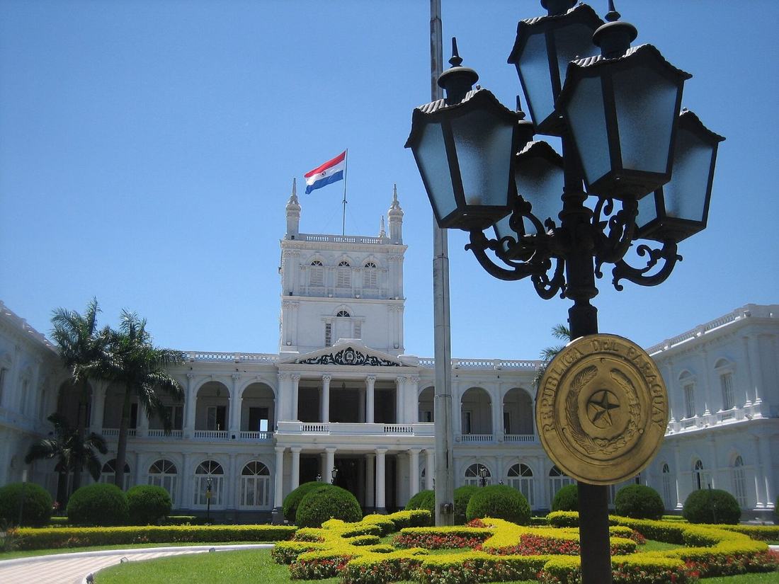 Palácio de López, sede do governo, Assunção